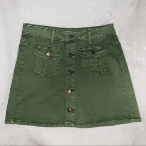 Altar’d State Army Green Skirt